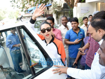 Karisma Kapoor snapped with friends at Sequel