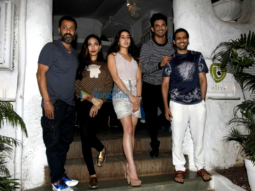 ‘Kedarnath’ team meets for dinner at Olive