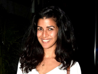 Nimrat Kaur snapped post dinner with friends in Juhu