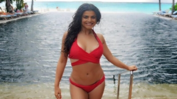 OMG! Shenaz Treasury spotted in a red-hot bikini in Maldives