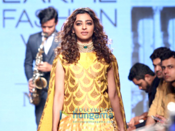Radhika Apte walks for Shailesh Singhania at Lakme Fashion Week 2017