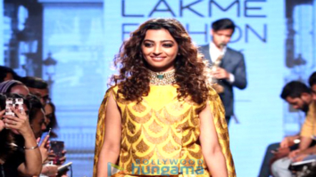 Radhika Apte walks the ramp for Shailesh Singhania at Lakme Fashion Week 2017