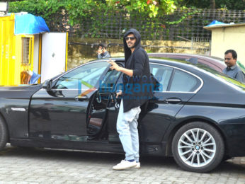 Ranbir Kapoor and Kartik Aaryan snapped at football practice
