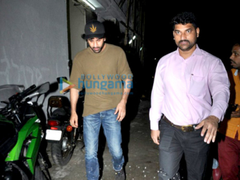 Ranbir Kapoor snapped post a meeting with director Shoojit Sircar in Juhu