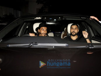 Ranveer Singh and Deepika Padukone snapped attending Ritesh Sidhwani's birthday bash