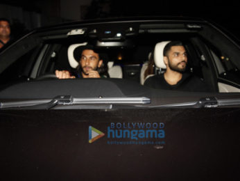 Ranveer Singh and Deepika Padukone snapped attending Ritesh Sidhwani's birthday bash
