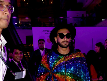 Ranveer Singh attends Manish Arora's fashion preview at the Lakme Fashion Week 2017