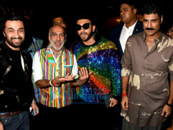 Ranveer Singh attends Manish Arora's fashion preview at the Lakme Fashion Week 2017