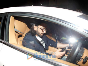 Ranveer Singh snapped post dinner at grandparents house in Bandra