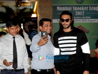 Ranveer Singh snapped post gym