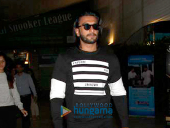 Ranveer Singh snapped post gym