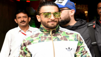 Ranveer Singh snapped post gym in Bandra