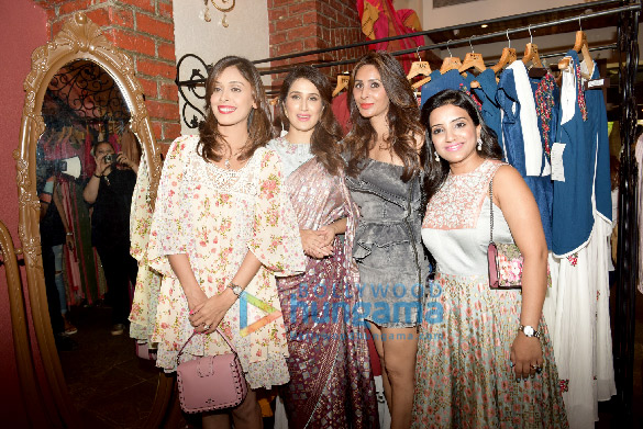 Sagarika Ghatge, Hrishitaa Bhatt attend the showcase of fusion fashion line Hue