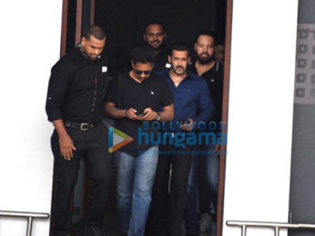 Salman Khan arrives in Mumbai from Jaipur