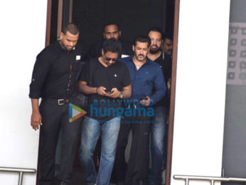 Salman Khan arrives in Mumbai from Jaipur