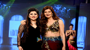 Sangeeta Bijlani and Zareen Khan walk the ramp for Archana Kochhar’s fashion showcase