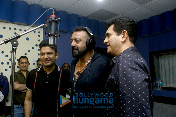 sanjay dutt records a ganesha song for bhoomi 2