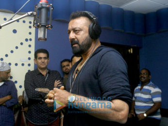 Sanjay Dutt records a Ganesha song for 'Bhoomi'