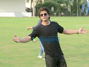 Shah Rukh Khan, Anushka Sharma and Imtiaz Ali promote their film 'Jab Harry Met Sejal' at SGT University in Delhi