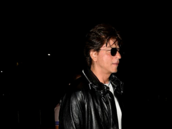 Shah Rukh Khan snapped dropping his son Aryan Khan at the airport as he departs for USA