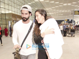 Shahid Kapoor, Mira Rajput, Jacqueline Fernandez, Sushant Singh Rajput and Karan Johar snapped at the airport tonight