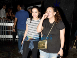 Shraddha Kapoor snapped with her friend post dinner at Hakkasan