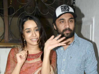 Shraddha Kapoor and family snapped during Ganesh Chaturthi celebrations