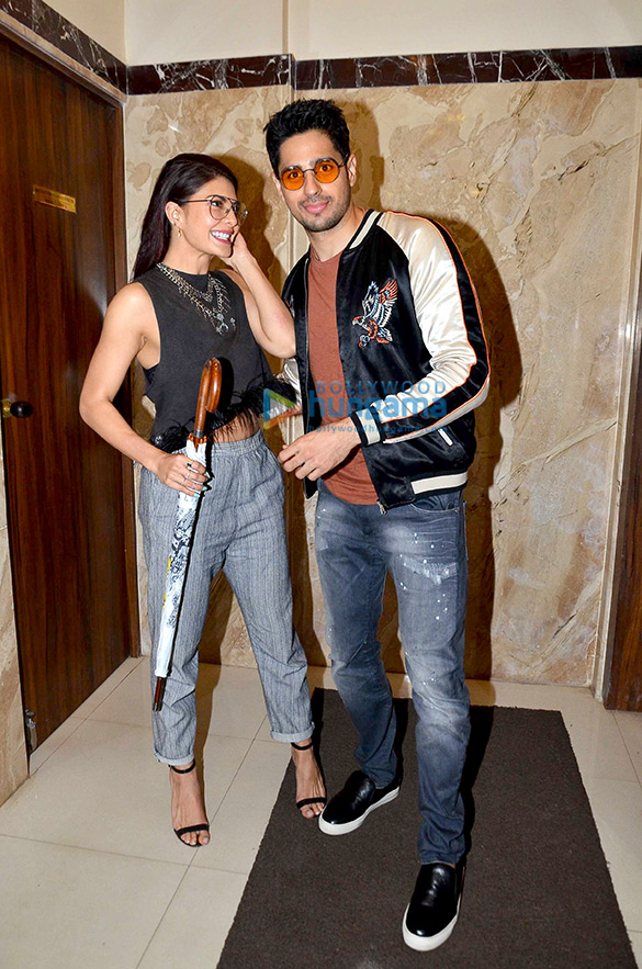 sidharth jacqueline snapped at a gentleman promotions 1 1