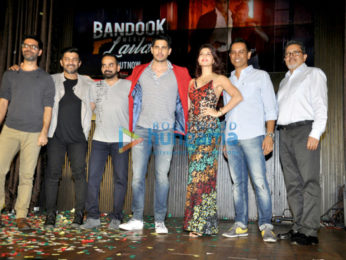 Sidharth Malhotra & Jacqueline Fernandez launch 'Bandook Meri Laila' song from A Gentleman