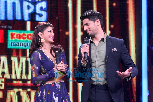 Sidharth Malhotra and Jacqueline Fernandez grace Sa Re Ga Ma Pa Li’l Champs only on Zee TV