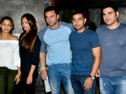 Sohail Khan and Arbaaz Khan’s family snapped at the Otters Club