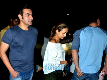 Sohail Khan and Arbaaz Khan family snapped at Otters Club