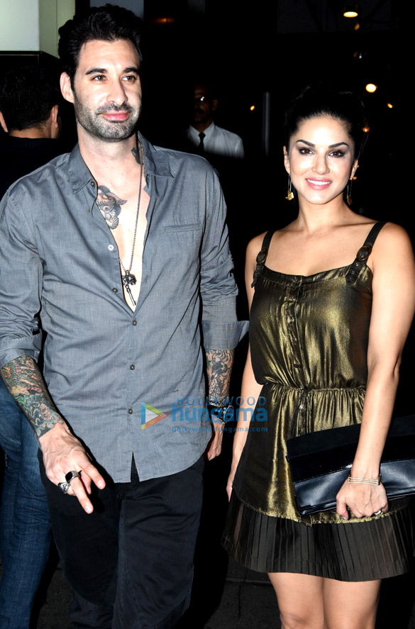 Sunny Leone and Daniel Weber snapped post dinner at Hakkasan Sunny Leone and Daniel Weber snapped post dinner at Hakkasan