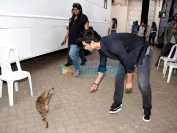 Sushant Singh Rajput snapped post an AD shoot