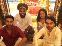 Images: Team Qaidi Band celebrates Ganesh Chaturthi at Aadar Jain’s house