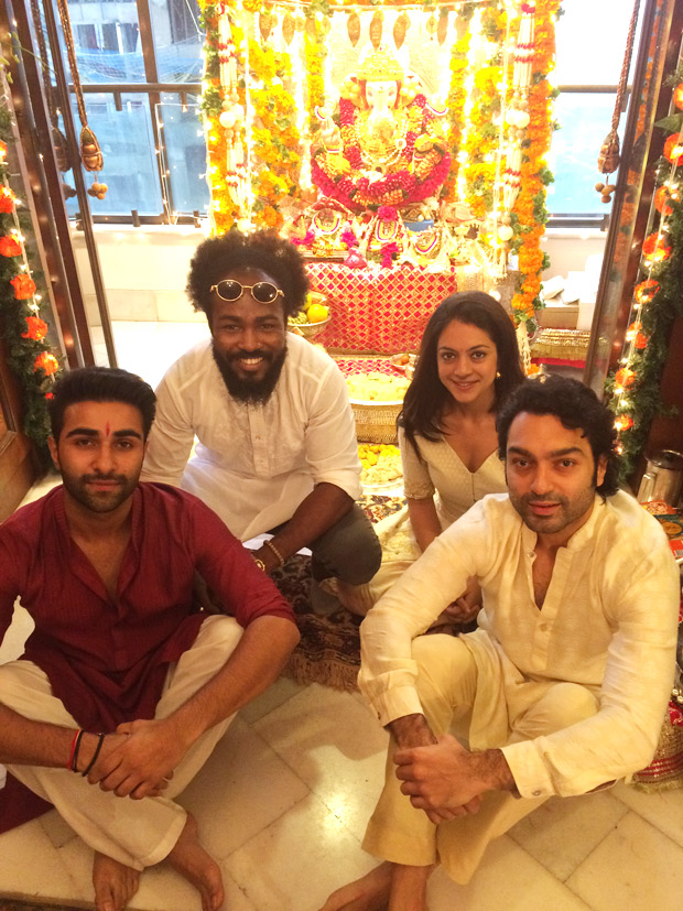 Team Qaidi Band celebrates Ganesh1