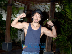 Tiger Shroff snapped at Sajid Nadiadwala’s office in Versova