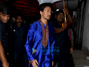 Tiger Shroff snapped with kids shooting for Sony Yay Channel