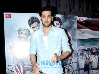 Varun Dhawan, Arjun Kapoor and Mohit Marwah snapped at the special screening of 'Raagdesh'