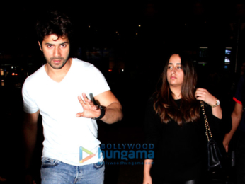 Varun Dhawan, Sridevi and others snapped at the airport