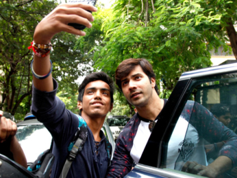 Varun Dhawan and family snapped post David Dhawan’s birthday lunch at Hakkasan