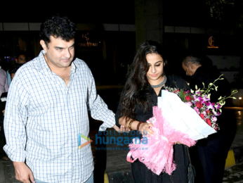 Vidya Balan snapped post Siddharth Roy Kapur's birthday dinner bash