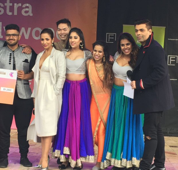 WOW! Dashing Karan Johar, glamorous Malaika Arora spotted giving out prizes at a Melbourne dance competition2