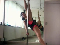 WOW! Here’s how Jacqueline Fernandez practices pole dancing at home
