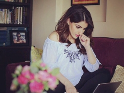 WOW! Soha Ali Khan spotted working dedicatedly on her first book