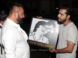 WOW! This special birthday gift for Sanjay Dutt by his fan made him emotional