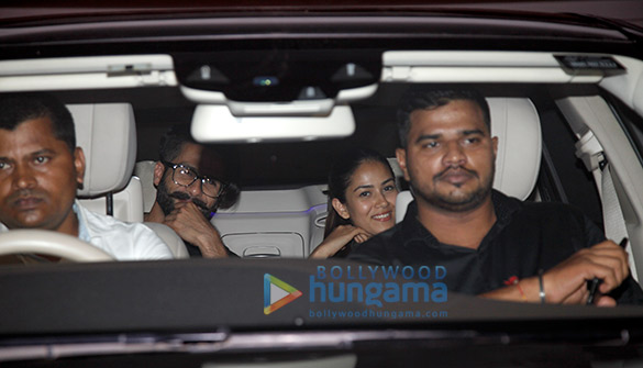 Shahid Kapoor and Mira Kapoor snapped at Karan Johar’s house Shahid Kapoor and Mira Kapoor snapped at Karan Johar’s house