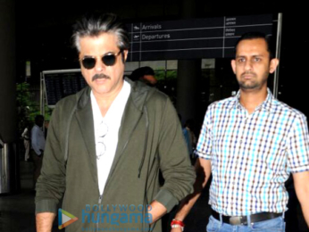 Anil Kapoor is seen sporting 'Fanney Khan' look whilst returning from Dubai
