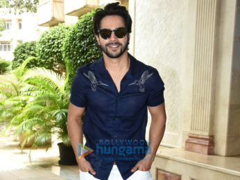 Varun Dhawan, Jacqueline Fernandez and Taapsee Pannu snapped at 'Judwaa 2' promotions