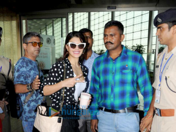 Sonam Kapoor, Shraddha Kapoor, Jacqueline Fernandez, Vidyut Jammwal and Reah Kapoor snapped at the airport